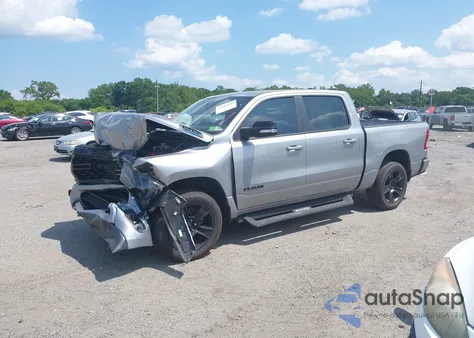 2022 Ram 1500 Big Horn 4X4 5'7 Box from USA, damaged, VIN 1C6RRFFG7NN401311